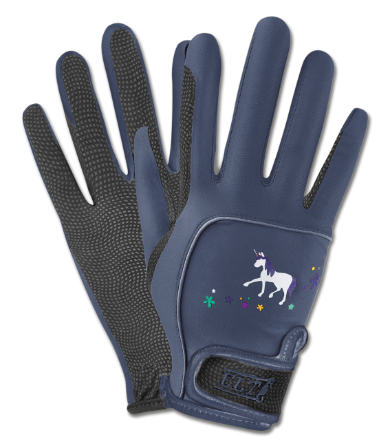 Metropolitan Unicorn Kids Riding Gloves by Waldhausen