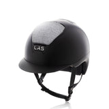 LAS Helmet Opera Crystal Black with Large Visor