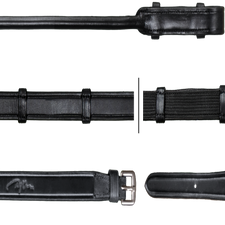 Dy'on Dressage Hunter Reins with 7 Leather Loops NR05J