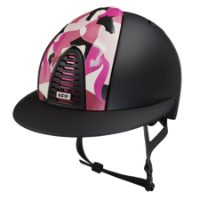 Riding Helmet Cromo 2.0 Textile Polo - Pink Vikings by KEP