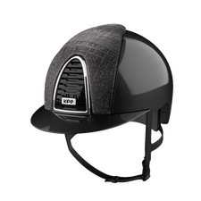 Riding Helmet Cromo 2.0 Shine Black - Galassia Front by KEP