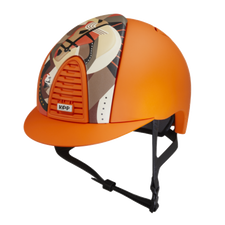 Riding Helmet Cromo 2.0 - Orange Pegasus by KEP