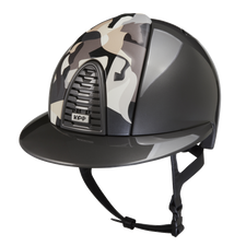 Riding Helmet Cromo 2.0 Polish Polo - Grey Vikings by KEP