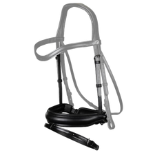 Dy'on New English Dressage Matt Medium Crank Noseband with Flash NE04P