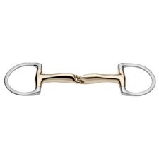 Sprenger Novocontact Eggbutt Bit with D-shaped Rings 16MM Single Jointed