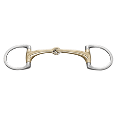 Sprenger Dynamic RS Eggbutt Bit with D-shaped Rings 16MM Single Jointed