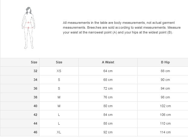 Ladies Fullseat Silicone Thermo Breeches Justine by B Vertigo