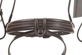 Bridle with anatomical headpiece and convex noseband by Limo Bits