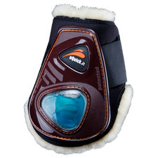 eShock Rear Fluffy Velcro Boots by eQuick